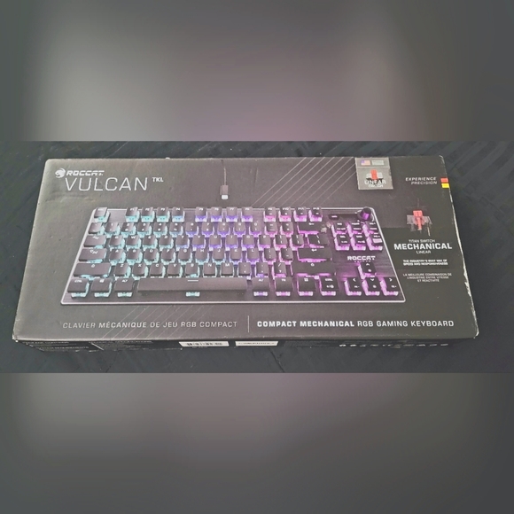 Roccat Vulcan TKL RGB Gaming Keyboard. - Picture 1 of 2